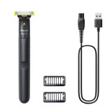 Philips Norelco OneBlade QP1424/10 rasoio uomo Rasoio a lamina Trimmer Carbone