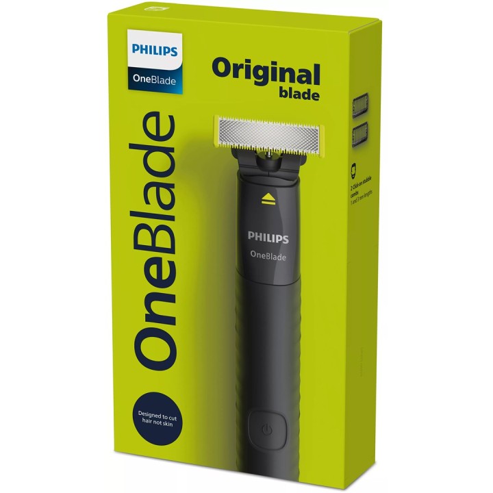 Philips Norelco OneBlade QP1424/10 rasoio uomo Rasoio a lamina Trimmer Carbone