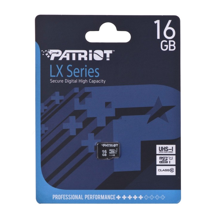 Patriot Memory PSF16GMDC10 scheda di memoria 16 GB MicroSDHC UHS-I Class 10