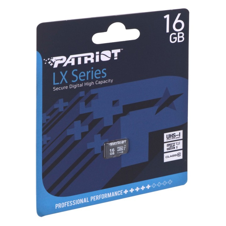 Patriot Memory PSF16GMDC10 scheda di memoria 16 GB MicroSDHC UHS-I Class 10