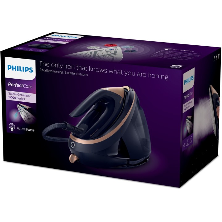Philips PSG9050/20 stazione di stiratura a vapore 3100 W 1.8 L SteamGlide piastra Nero