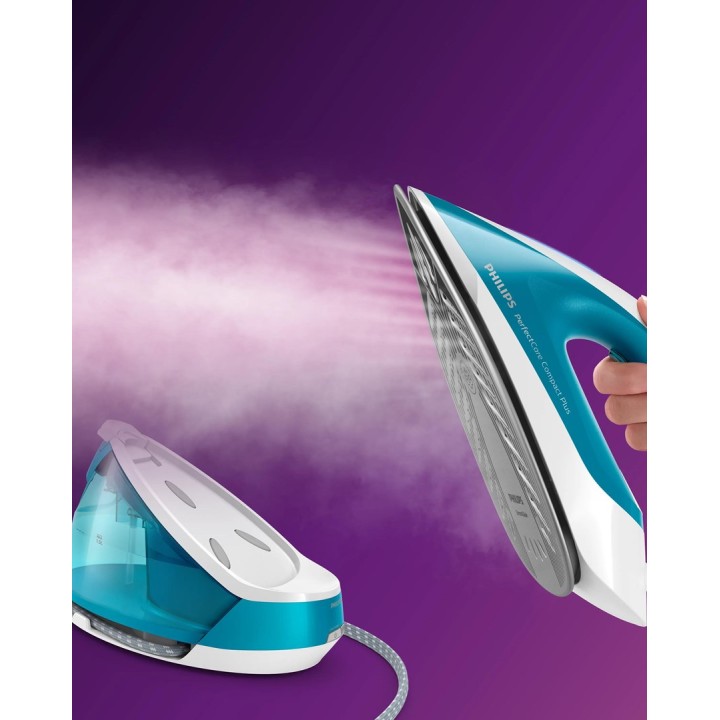 Philips GC7920/20 stazione di stiratura a vapore 2400 W 1.5 L SteamGlide piastra Colore acqua