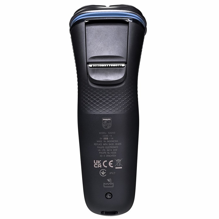 Philips S3343/13 rasoio da uomo rasoio rotante trimmer nero cromato