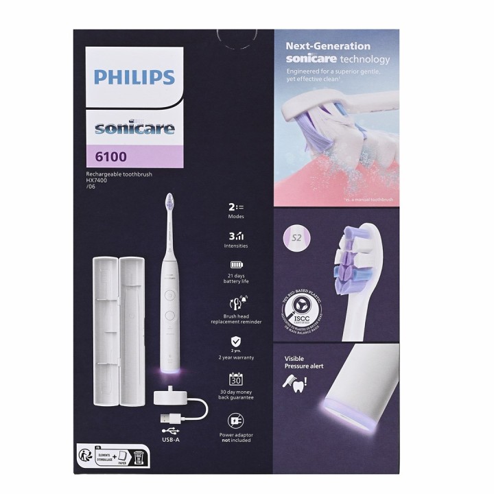 Philips Series 6100 HX7400/06 Spazzolino ricaricabile