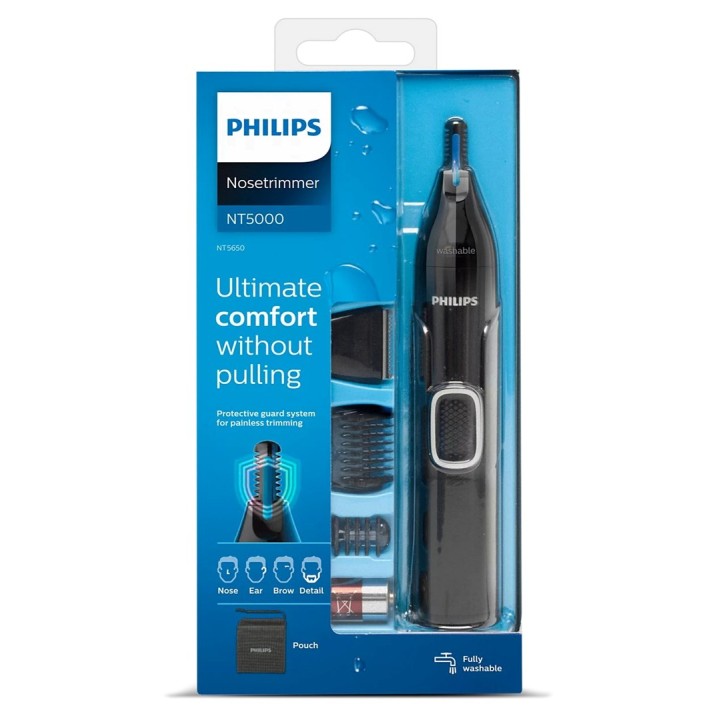 Philips Nose tagliacapelli per orecchi sopracciglia e dettagli