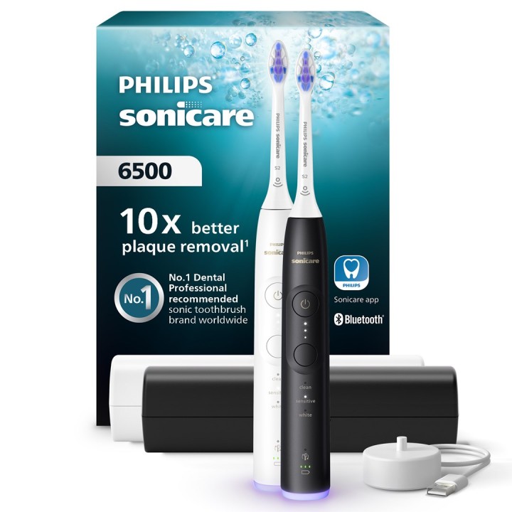Philips Series 6500 HX7419/01 spazzolino elettrico sonico ricaricabile