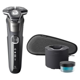 Philips SHAVER Serie 5000 S5887/50 Rasoio elettrico bagnato e asciutto con 3 accessori