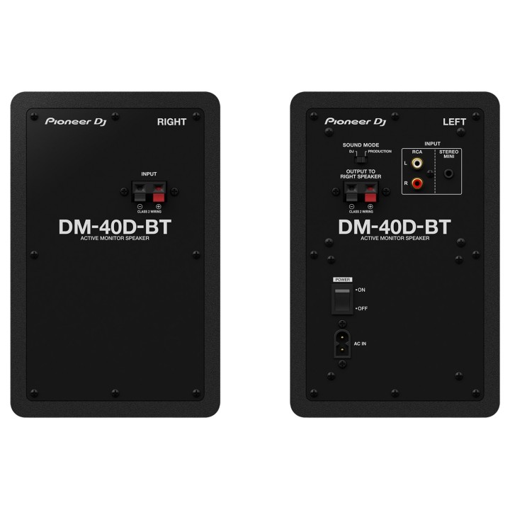 Pioneer DM-40D-BT altoparlante 2-vie nero cablato e wireless 38 W