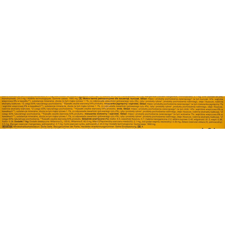 PEDIGREE Selezione Junior Mix - Cibo umido per cani - 12x100 g