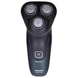 Philips X3052/00 rasoio da uomo rasoio rotante trimmer nero verde