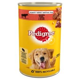 Pedigree 5900951015854 cibo umido per cani manzo Adult 1.2 kg
