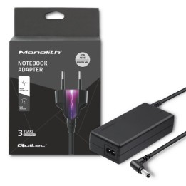 Qoltec 50075.90W alimentatore per Asus | 90W | 19V | 4.9A | 5.5*2.5 | +cavo alimentazione
