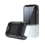 PowerNeed S20000Q caricabatterie universale nero saetta solare USB ricarica wireless ricarica rapida esterno