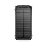 PowerNeed S20000Q caricabatterie universale nero saetta solare USB ricarica wireless ricarica rapida esterno