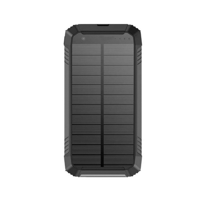 PowerNeed S20000Q caricabatterie universale nero saetta solare USB ricarica wireless ricarica rapida esterno