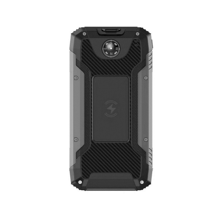 PowerNeed S20000Q caricabatterie universale nero saetta solare USB ricarica wireless ricarica rapida esterno