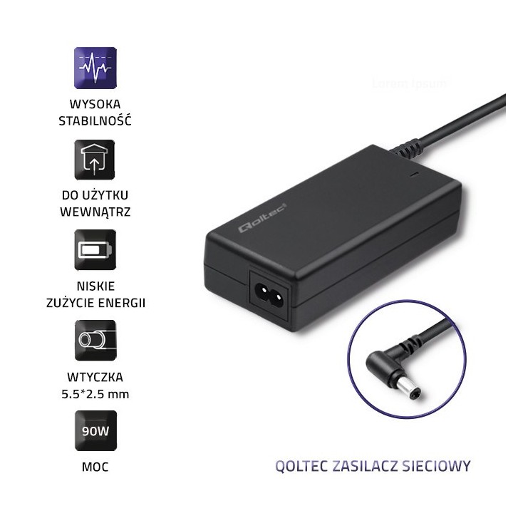 Qoltec 50099.90W alimentatore/inverter interno nero