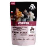 PET REPUBLIC Sterile Manzo finemente tritato - cibo umido per gatti- 100 g