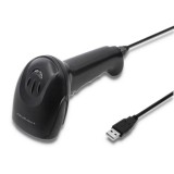 Qoltec 50866 lettore di codici a barre laser 1D | CCD | USB | nero