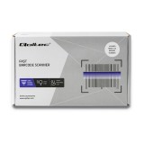 Qoltec 50866 lettore di codici a barre laser 1D | CCD | USB | nero
