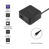 Qoltec 51027 Caricabatterie | 65W | 5-20.3V | 2-3.25A | USB type C | PD