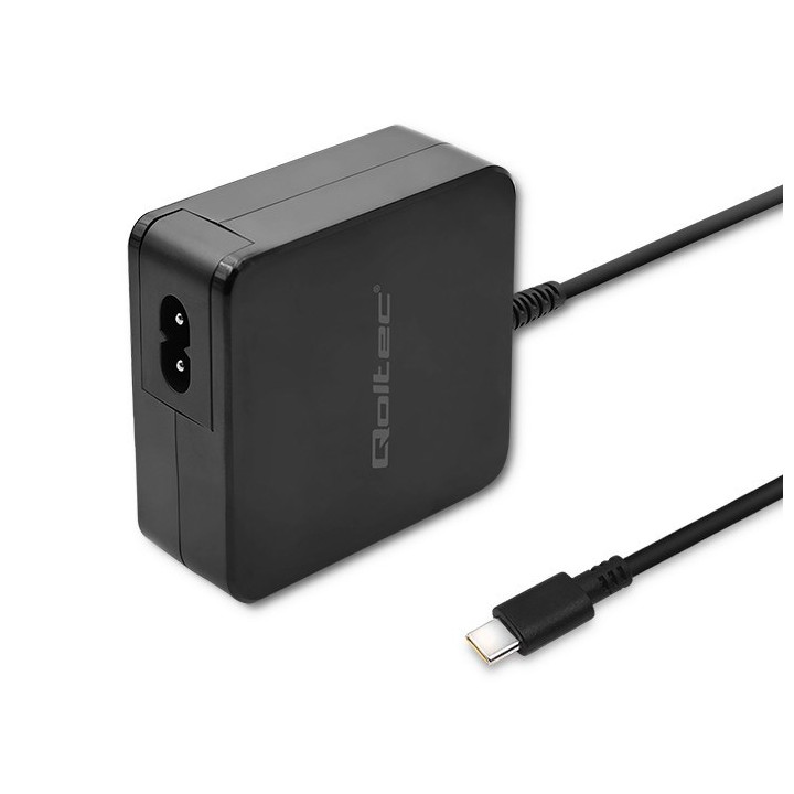 Qoltec 51027 Caricabatterie | 65W | 5-20.3V | 2-3.25A | USB type C | PD