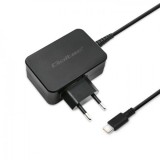 Qoltec 51024 caricatore dispositivi mobili universale nero AC ricarica veloce interno