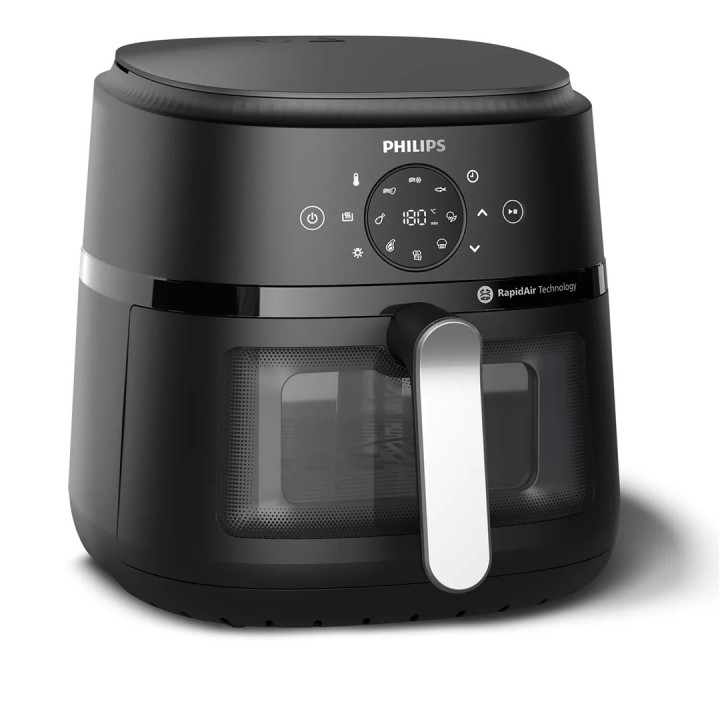 Philips 2000 serie NA231/00 Airfryer 6.2 L (Argento)