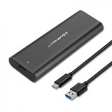 Qoltec 50311 enclosure storage SSD nero M.2