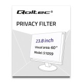 Qoltec 51059 filtri privacy per display 60.5 cm (23.8 )