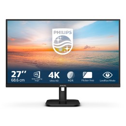 Philips 27E1N1800A/00 Monitor per computer 68.6 cm (27 ) 3840 x 2160 pixel 4K Ultra HD LED nero
