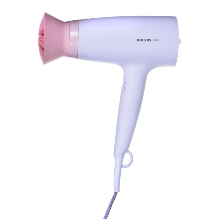 Philips 3000 serie BHD300/00 asciugacapelli 1600 W rosa bianco