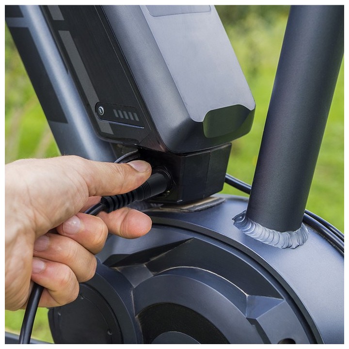 Qoltec 50760 caricabatterie per batterie e-bike 36V | 42V | 2A | 5.5*2.1