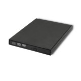 Qoltec 51858 Masterizzatore DVD-RW esterno |USB 2.0|Black