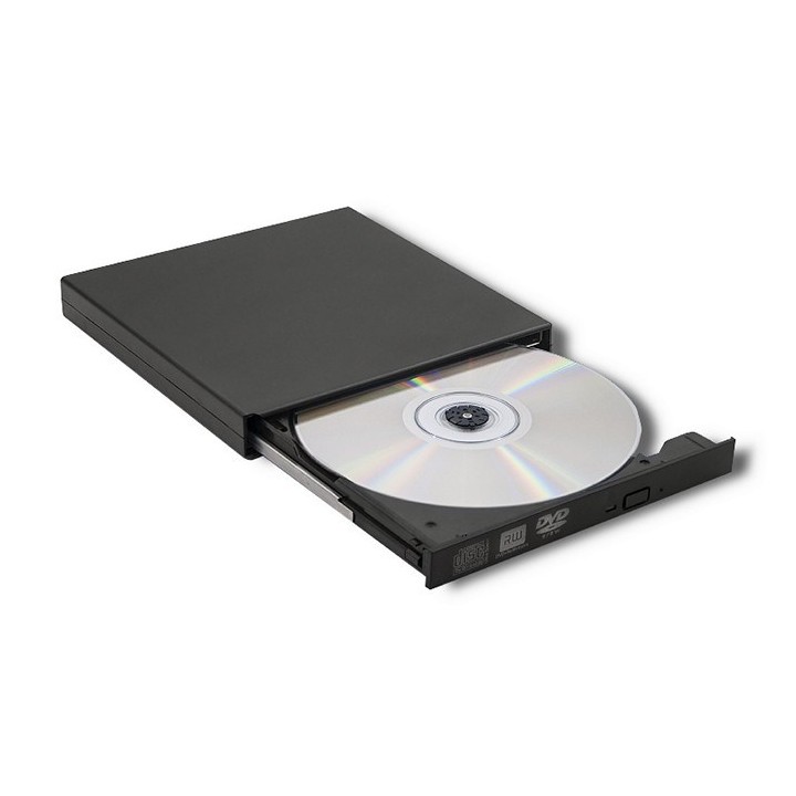 Qoltec 51858 Masterizzatore DVD-RW esterno |USB 2.0|Black