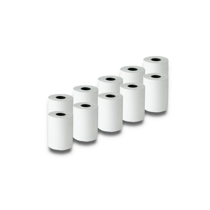Qoltec 51899 Rotolo termico 57 x 16 | 55g / m2 | 10 pezzi | senza BPA