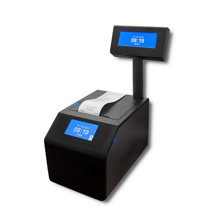 Qoltec 51899 Rotolo termico 57 x 16 | 55g / m2 | 10 pezzi | senza BPA