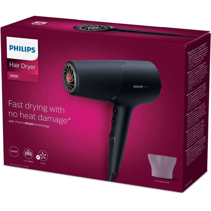 Philips 5000 serie BHD504/00 asciugacapelli 2100 W grigio