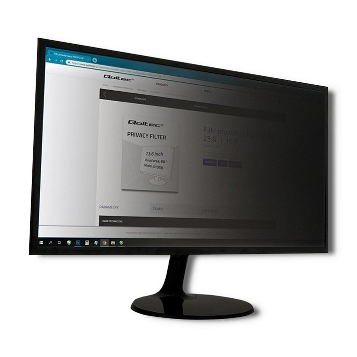 Qoltec 51052 Privacy filtro 15.6 | 16:9