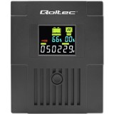 Qoltec 53770 Gruppo di continuità (UPS) Line-Interactive 1.5 kVA 900 W 2 AC presa/e