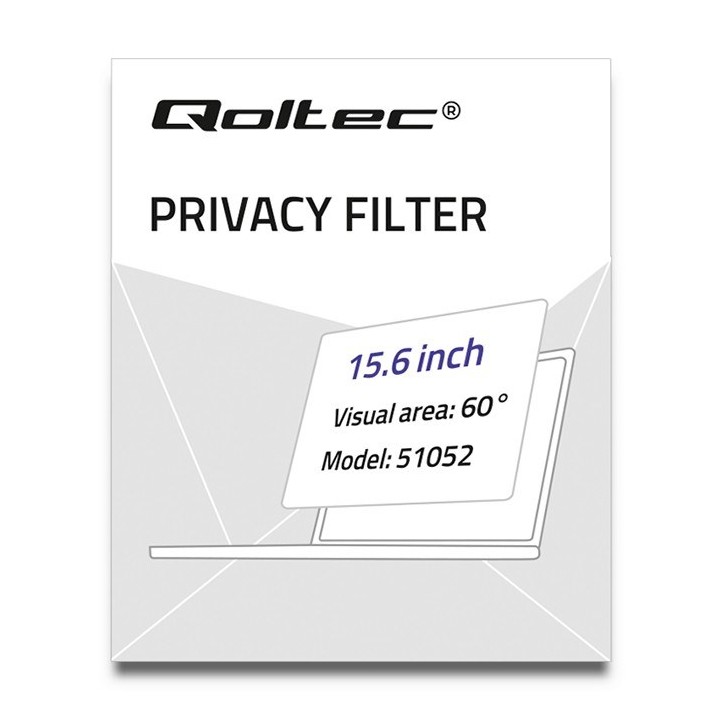 Qoltec 51052 Privacy filtro 15.6 | 16:9