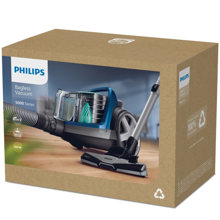 Philips 5000 serie FC9550/09 aspirapolvere 1.5 L Aspirapolvere cilindrico Secco 900 W Senza sacchetto