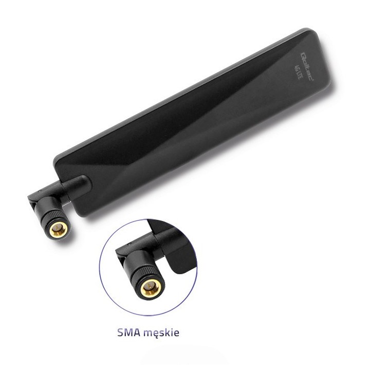 Qoltec 57018 4G LTE antenna omnidirezionale | 7dBi | interno