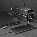 Qoltec Monolith Alimentatore/invertitore auto/interno 600 W nero
