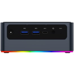 Qoobe U155H Mini PC con Core Ultra 7 155H/16GB/512GB SSD/Windows 11 Pro nero (commercializzato come Morefine)