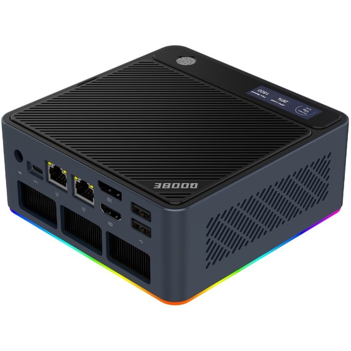 Qoobe U155H Mini PC con Core Ultra 7 155H/16GB/512GB SSD/Windows 11 Pro nero (commercializzato come Morefine)