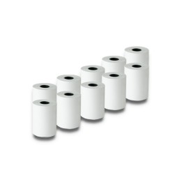 Qoltec 51896 Rotolo termico 57 x 20 | 55g / m2 | 10 pezzi | senza BPA