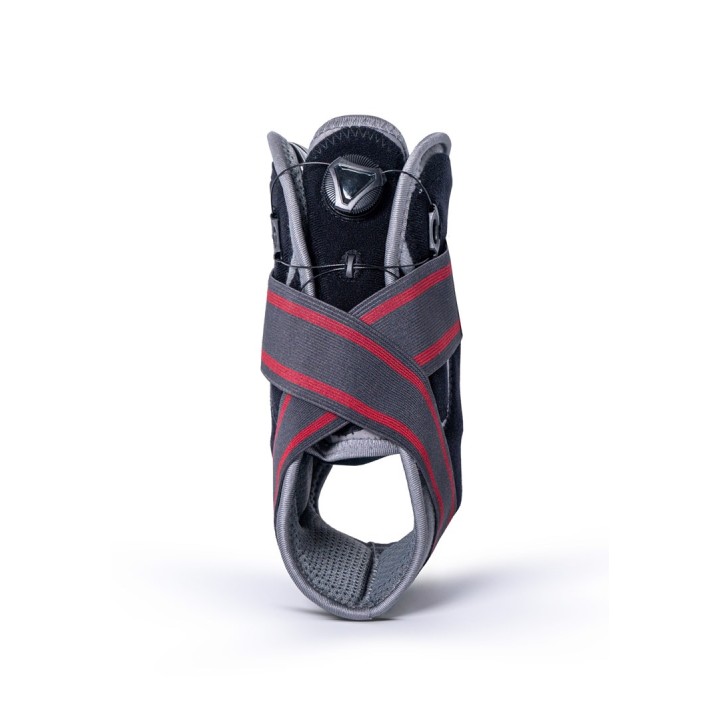 Tutore per caviglia „Malleomax Pro” O-1161/L REHAFUND grigio-rosso