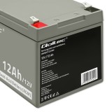 Qoltec 53049 AGM Batteria | 12V | 12Ah
