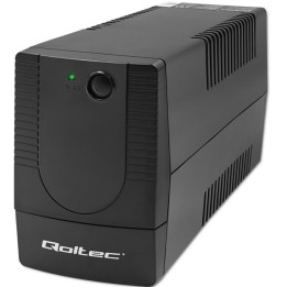 Qoltec 53772 Gruppo di continuità (UPS) Line-Interactive 0.65 kVA 360 W 1 AC presa/e